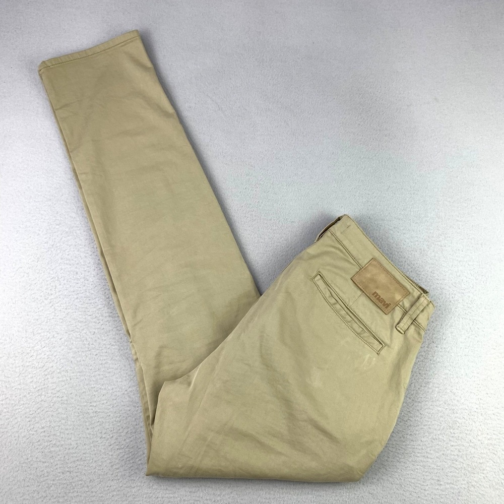 Mavi Jeans Johnny Slim Mens 34x34 Tan Comfort‎ Stretch Preppy Classic Chinos